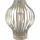 AM Design LED Laterne natur bauchig Ø 15,4 cm x 20,3 cm 1 Stk. Warmweiß Batteriebetrieb beige
