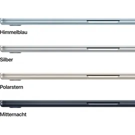 Apple MacBook Air M5 2026 15,3'' 24 GB RAM 512 GB SSD 10-Core GPU Himmelblau