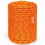 Vevor Baumkletterseil doppelt geflochten 1,27 cm x 67 m Polyester