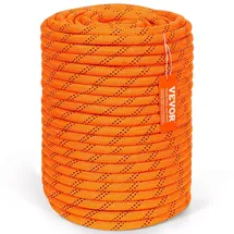 Vevor Baumkletterseil doppelt geflochten 1,27 cm x 67 m Polyester