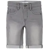 Name It Jungen Nkmsilas Slim DNM L 2272-ax Noos Shorts, Medium Grey Denim, 146