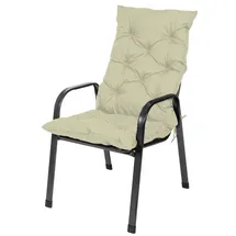 TexDeko Hochlehner Auflage 120 x 50 x 8 cm sand 1 St.