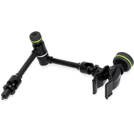 Gravity MA VARIARM M 38 - Vielseitiger Gelenk-Arm mit zentralem Feststell-Mechanismus - 3/8" Medium, Mikrofonzubehör, schwarz
