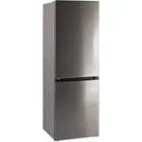 No Frost Kühlschrank Gefrierkombination Gefrierschrank silber 327 L EEK E LED