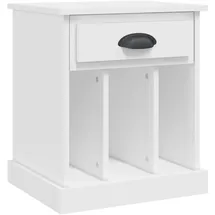 vidaXL Nachtschrank 2 Stk. 43 x 36 x 50 cm Weiß