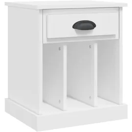 vidaXL Nachtschrank 2 Stk. 43 x 36 x 50 cm Weiß
