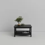 Home Affaire Couchtisch »Madrid, Beistelltisch, Sofatisch, Kaffeetisch, Wohnzimmertisch«, Coffee Table mit zusätzlicher Ablage, Maße B/T/H 81 x 81 x 45