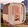 FinnTherm Fasssauna ScandiCube Mini XS 210x166cm Thermoholz mit 2 Fenster - Braun