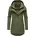 lange Übergangsjacke Outdoormantel mit Kapuze Olive24 5XL 5XL