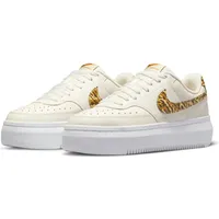 Nike Court Vision Damen Plateau Sneaker Phantom/Sesame/White/Summit White 44