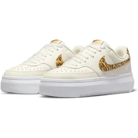 Nike Court Vision Damen Plateau Sneaker Phantom/Sesame/White/Summit White 44