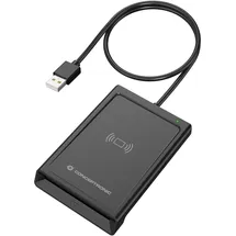 Conceptronic BIAN11B Smart-ID-Kartenleser mit dualer Schnittstelle