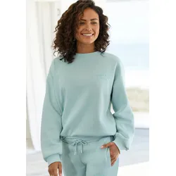 Sweatshirt, mit weiten Ärmeln, Loungewear, Gr. 44/46, mint, , 91825348-44