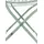 CLP Sibell Gartenstuhl 42 x 49 x 91,5 cm antik-grün 2er Set