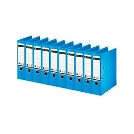 Leitz Aktenordner DIN A4 80 mm Hellblau 10 St.