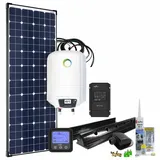 Offgridtec 150W MPPT 12V Wohnmobil PV-Komplettset inkl. 10l Caravan Boiler