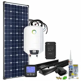 Offgridtec 150W MPPT 12V Wohnmobil PV-Komplettset inkl. 10l Caravan Boiler