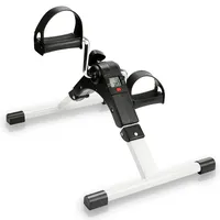 Randaco Mini Bike Heimtrainer, Fitness Fahrrad Pedaltrainer, Bewegungstrainer für Muskelaufbau, Ausdauertraining, Fahrradtrainer mit LCD-Monitor, Beintrainer für Zuhause Büro