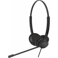 SPC Brave Pro Professional Noise Cancelling Kopfhörer USB-A Schwarz - Schwarz