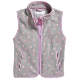 Playshoes Fleece-Weste Punkte Grau 86