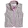 Playshoes Fleece-Weste Punkte Grau 86