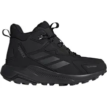 adidas TERREX Anylander Leather Mid-Top Climaproof Wanderschuhe Damen, KH8879 - core black/carbon/grey four, 43 1/3