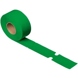 10.000 Stück Schlaufenetiketten 50 x 248 mm, grün