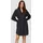 s.Oliver Hemdblusenkleid Mini Strukturmuster Blau 42