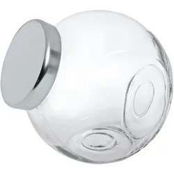 Montana Vorratsglas Vorratsbehälter rund Bonbon Glas 2,8 Liter mit Deckel