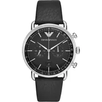 Giorgio Armani Aviator Leder 43 mm AR11143