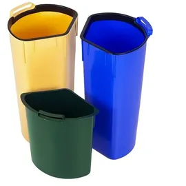 Curver Trio 17 l Gelb/Grün/Blau