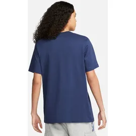 Nike JUST DO IT midnight navy/white S
