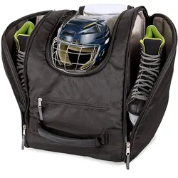 Eishockeyhelm / Schlittschuhtasche SR1 Cranit Eishockey-Rucksack schwarz