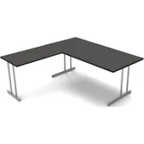 Kerkmann Eckschreibtisch Start Up 180 x 180 cm anthrazit