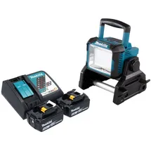 Makita DEADML 811 RT Akku Baustrahler 14,4 / 18 V 3000 lm LED + 2x Akku 5,0 Ah + Ladegerät