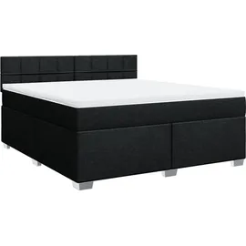 vidaXL Boxspringbett 180 x 200 cm Schwarz