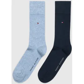 Tommy Hilfiger Classic Socken 2er Pack Light Blue Melange 39-42