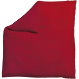 schlafgut Bettdeckenbezug Lila, Rot, - 240x220 cm