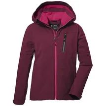 KILLTEC KOW 169 GRLS JCKT, dunkel himbeere, 152