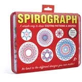 Spirograph Retro-Blech, Erstellen Sie erstaunliche endlose Designs, mit Rückschlagverpackung und Retro-Grafiken, Sammler-Blechkunst-Set, kreative Kunst- und Handwerksaktivitäten, für Kinder ab 8