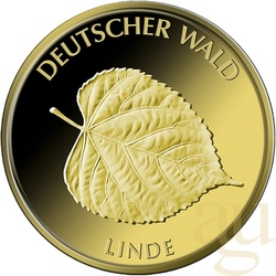 20 Euro Goldmünze Deutscher Wald - Linde 2015 (D)