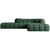altdecor Ecksofa in L-Form Corner Sofa Bett Eckcouch Couch Wohnlandschaft Cauchsofa Olea-L2-309x190x70 cm Grün