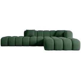 altdecor Ecksofa in L-Form Corner Sofa Bett Eckcouch Couch Wohnlandschaft Cauchsofa Olea-L2-309x190x70 cm Grün