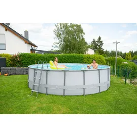 Summer Waves Elite Frame Pool 549 x 132 cm Anthrazit