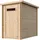 TIMBELA Gartenhaus 1,44 x 2,39 m Beige