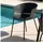 Idimex Gartenstuhl NIVEL 60 x 56 x 80 cm schwarz 4 St.