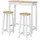 SoBuy Bartisch 95 x 40,01 x 107,01 cm Weiß