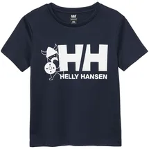 HELLY HANSEN K Hh Tech Graphic T-shirt navy 6