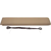 MCW Ersatz-Bezug für Markise MCW-H27, Vollkassette Ersatzbezug Sonnenschutz 6x3m ~ Polyester sand