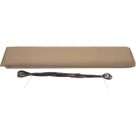 MCW Ersatz-Bezug für Markise MCW-H27, Vollkassette Ersatzbezug Sonnenschutz 6x3m ~ Polyester sand